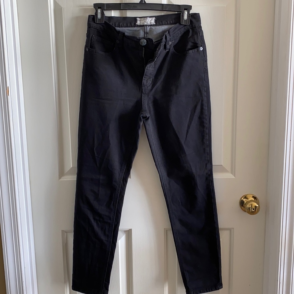 Free People Black Ankle Jean
